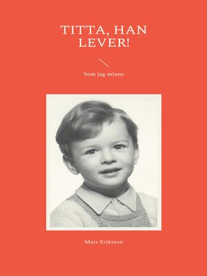 cover image of Titta, han lever!